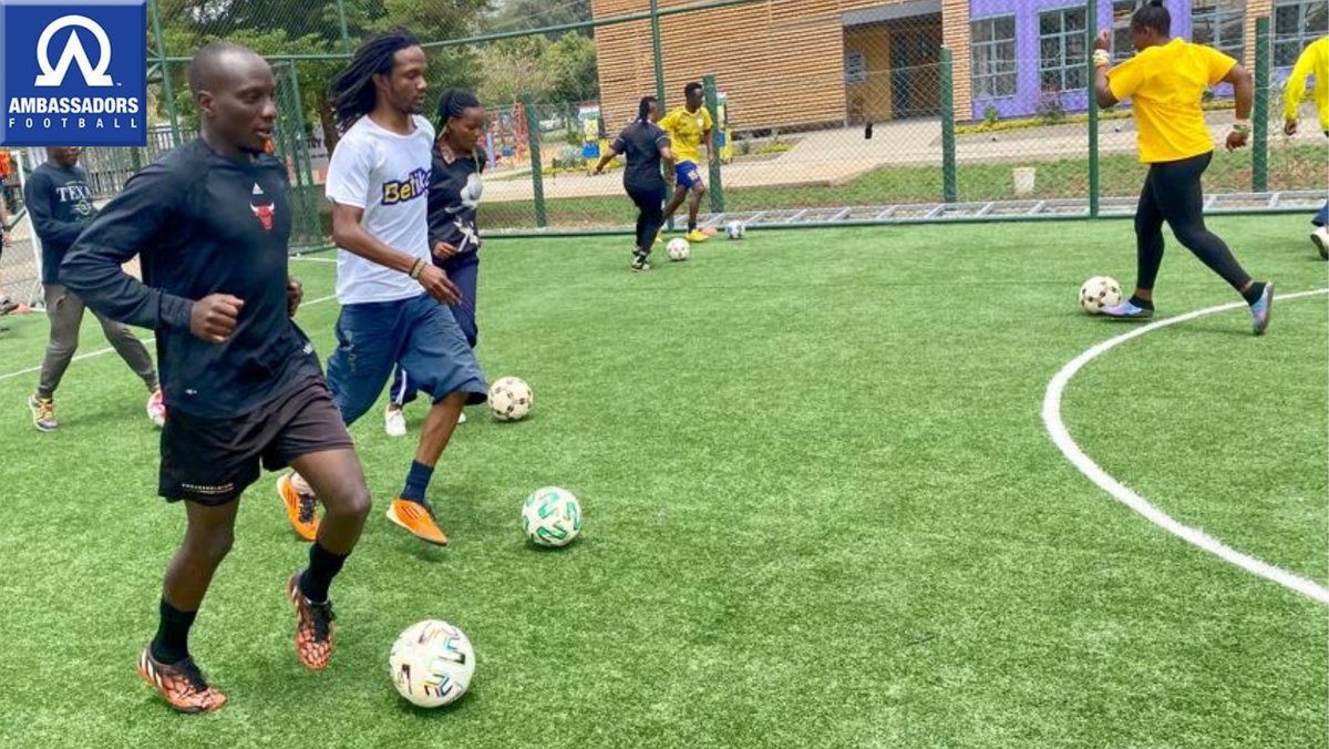 AMBASSADORSke's tweet photo. Wow!
What a week of TREC it has been at the Nairobi chapel Ngong road. Trec has  helped these amazing coaches develop practical skills, develop teaching skills and teaching life through football.We give God all the glory for he is doing amazing things through these coaches. https://t.co/FlC44mH3oe