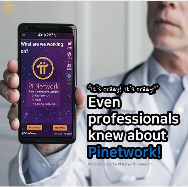 ndike_o's tweet photo. Join Pi Network, Many people missed the opportunity of Mining #Bitcoin &amp; #Ethereum because they believed it was worthless. "Pi"(π) is better and easier to mine with your phone. #BTC #BNB #ETH #LTC #XRP #ETN #DOT #DOGE Join link https://t.co/TTWsJSnELK
👇👇
Referral code. ONA78 https://t.co/OEdAWA7LcC