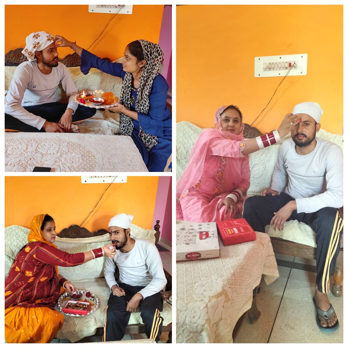 devil_loria's tweet photo. #भाईदूज2021 
#भाई_बहन 
#festival 
#hindu
#brothersisterlove https://t.co/3PNxGfSafz