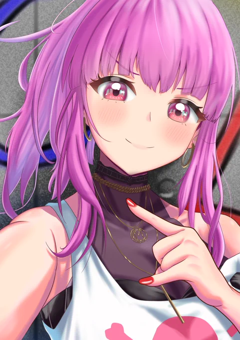 私服カリオペちゃん#callillust 