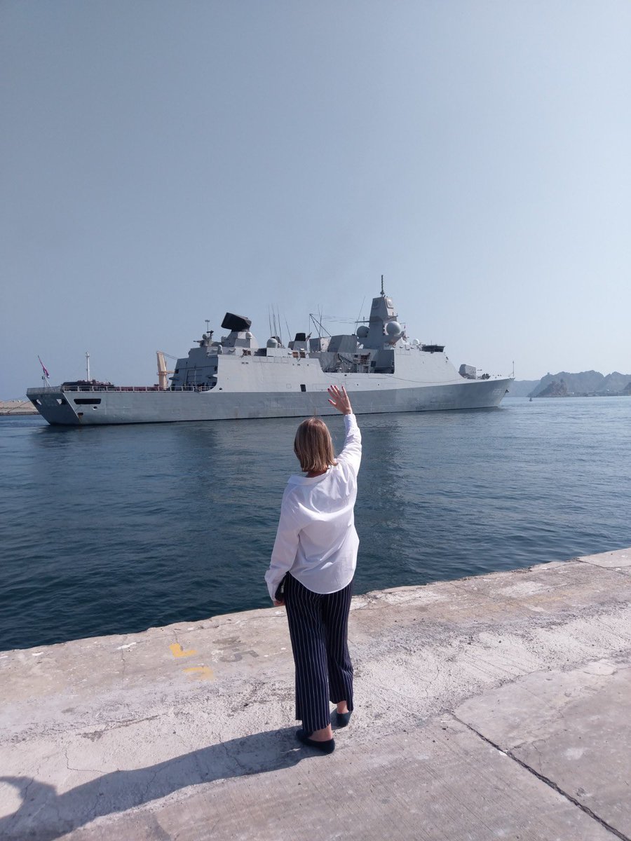 Stella Kloth (@klothstella) on Twitter photo Have a safe journey <a href="/HNLMS_Evertsen/">Zr.Ms. Evertsen</a>! Many thanks for your warm hospitality, the opportunity to host events and for the interesting discussions on maritime security. <a href="/kon_marine/">Koninklijke Marine</a> <a href="/NLinOman/">Dutch Embassy Oman</a> <a href="/MG_MOD_OMAN/">التوجيه المعنوي</a> <a href="/EMASOH_AGENOR/">EMASoH</a> <a href="/EMASOH_SCR/">EMASoH SCR</a> #CSG21 Have a safe journey <a href="/HNLMS_Evertsen/">Zr.Ms. Evertsen</a>! Many thanks for your warm hospitality, the opportunity to host events and for the interesting discussions on maritime security. <a href="/kon_marine/">Koninklijke Marine</a> <a href="/NLinOman/">Dutch Embassy Oman</a> <a href="/MG_MOD_OMAN/">التوجيه المعنوي</a> <a href="/EMASOH_AGENOR/">EMASoH</a> <a href="/EMASOH_SCR/">EMASoH SCR</a> #CSG21