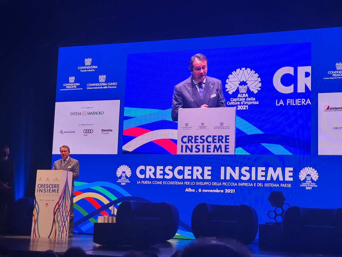 <a href="/PIConfindustria/">Piccola Industria Confindustria</a> #CrescereInsieme 
<a href="/Carlo_Robiglio/">Carlo Robiglio</a>

"Le filiere sono un'opportunità di ricerca ed innovazione, base per accelerare la crescita del PMI" 

<a href="/PaoloGerardini/">Paolo Gerardini</a> <a href="/Valeberra/">Valerio Berra</a> <a href="/ambrareda/">ambra redaelli 🎼👏🏻</a> <a href="/recifar/">Renato Cifarelli</a> <a href="/bottalara/">Lara Botta</a> <a href="/Alvise_Biffi/">Alvise Biffi</a> <a href="/LorenzVimercati/">Lorenzo Vimercati ®</a> <a href="/marzy83/">Steven Marr</a>
