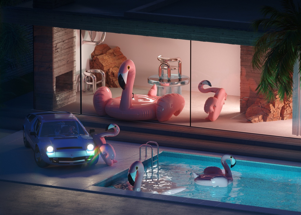 🔦🔦  Creator Spotlight 🔦🔦⁠
⁠
I mean who doesn't love a flamingo? ⁠
⁠
Flamin(go) and check out the El Flamingo series on Hyprr and drop Neonpilot a follow 😜⁠
⁠
Creator: Neonpilot⁠
Title: El Flamingo ⁠
⁠
#NFT #NFTs #digitalart #blockchain #flamingo