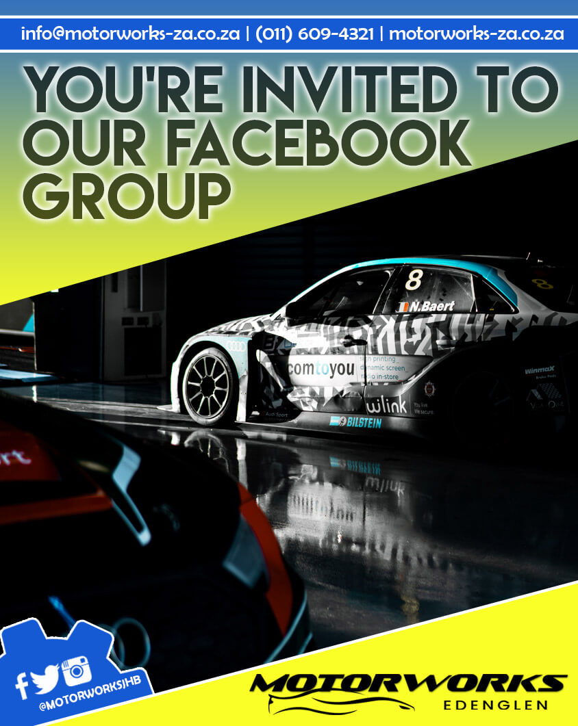 MotorworksJHB's tweet photo. Our epic Facebook community group https://t.co/rdVglj1bpm

#facebookgroup #facebookcommunity #ourtribe #virtualgarage #automotive #gearhead #youreinvited #gauteng #edenglen #isandovale #edenvale #rietfontein #highwaygardens #eastleigh #modderfontein #greenstone #illiondale https://t.co/ax6eH0PK1K
