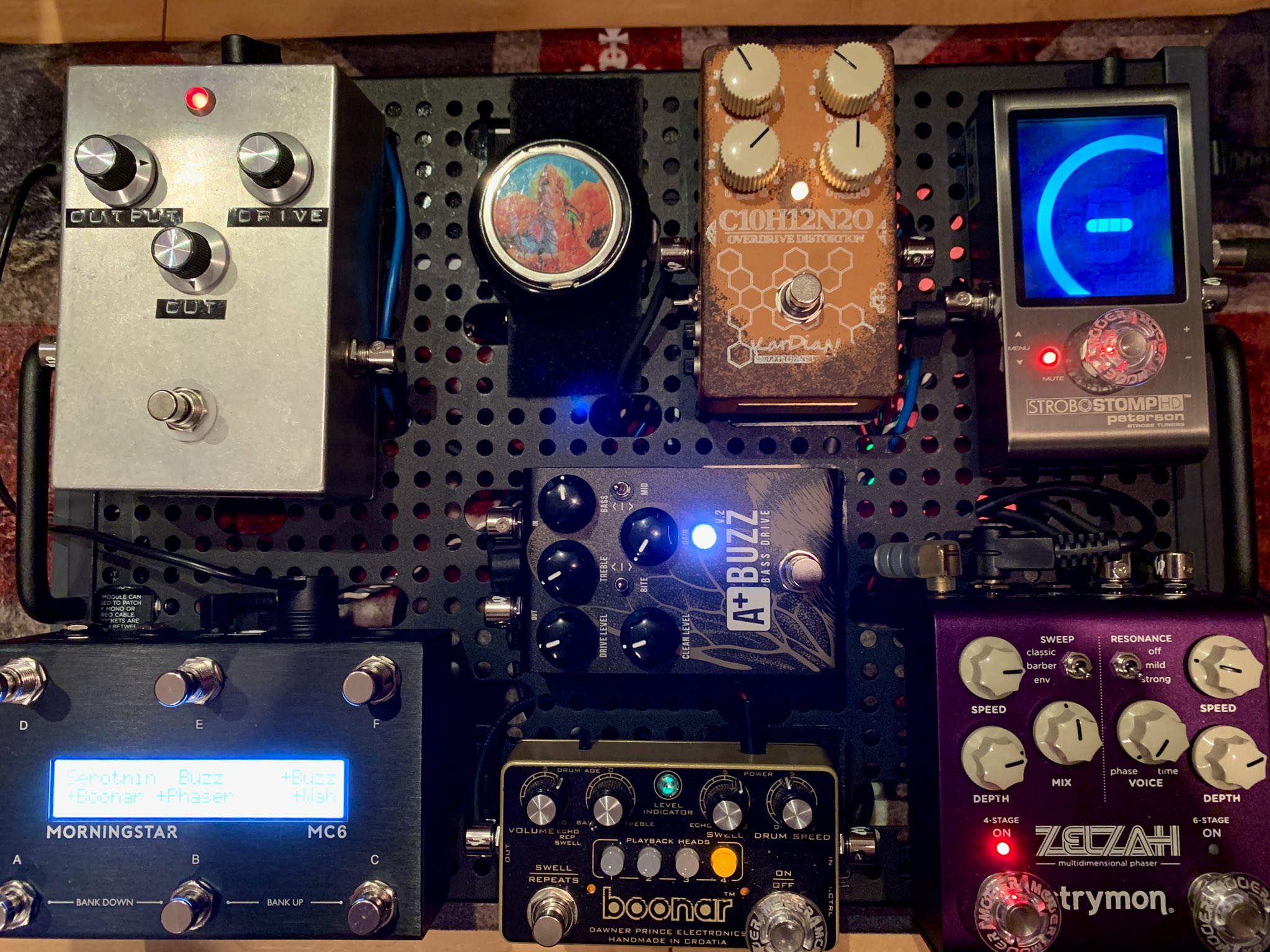 ギター UOZ BOD01 歪みマニア】究極のナチュラルドライブ UOZ PEDAL BOD-01 | 男の羅生門