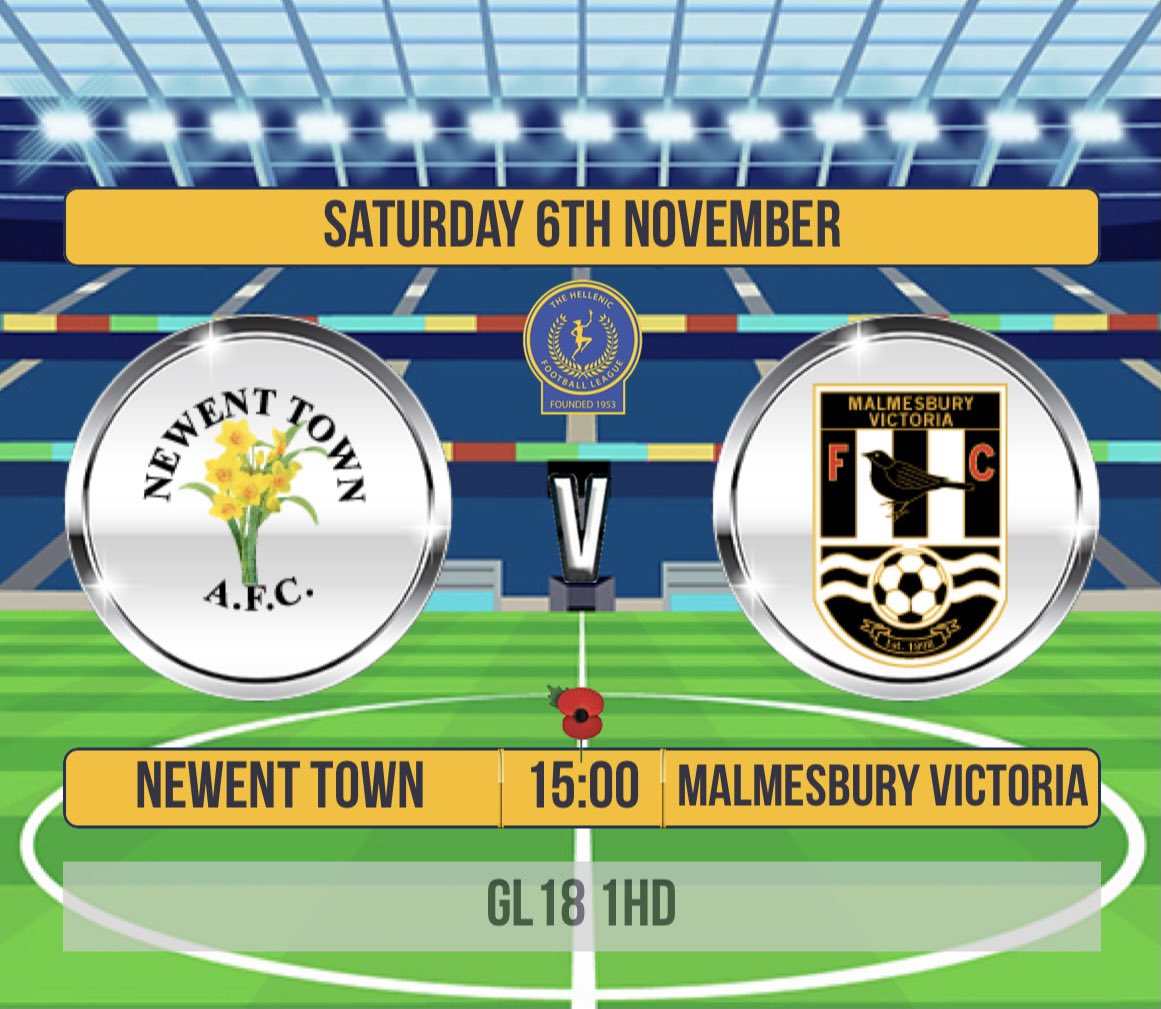 Newent Town AFC (@newenttownafc) on Twitter photo MATCHDAY
We welcome <a href="/MalmsVicsFC/">Malmesbury Vics FC</a> to wildsmith meadow today in the <a href="/HellenicLeague/">Hellenic League</a>
KO:3.00
£5 entry
£3 concessions
Free program
Hot and cold drinks available at the bar.
Support local football ⚽️
<a href="/JonPalmerSport/">Jon Palmer</a> <a href="/SevernSport/">Severn Sport</a> <a href="/HelenWarwick5/">Helen Warwick</a> <a href="/NonLeaguePaper/">The Non-League Paper</a> MATCHDAY
We welcome <a href="/MalmsVicsFC/">Malmesbury Vics FC</a> to wildsmith meadow today in the <a href="/HellenicLeague/">Hellenic League</a>
KO:3.00
£5 entry
£3 concessions
Free program
Hot and cold drinks available at the bar.
Support local football ⚽️
<a href="/JonPalmerSport/">Jon Palmer</a> <a href="/SevernSport/">Severn Sport</a> <a href="/HelenWarwick5/">Helen Warwick</a> <a href="/NonLeaguePaper/">The Non-League Paper</a>