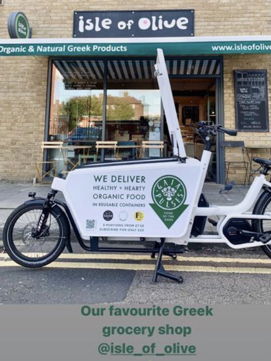 Getting our weekly delivery from <a href="/GaiaPulses/">Gaia Pulses</a> #homemade #organic #vegan #glutenfree meals. Great for take away office lunch or to take home for dinner!