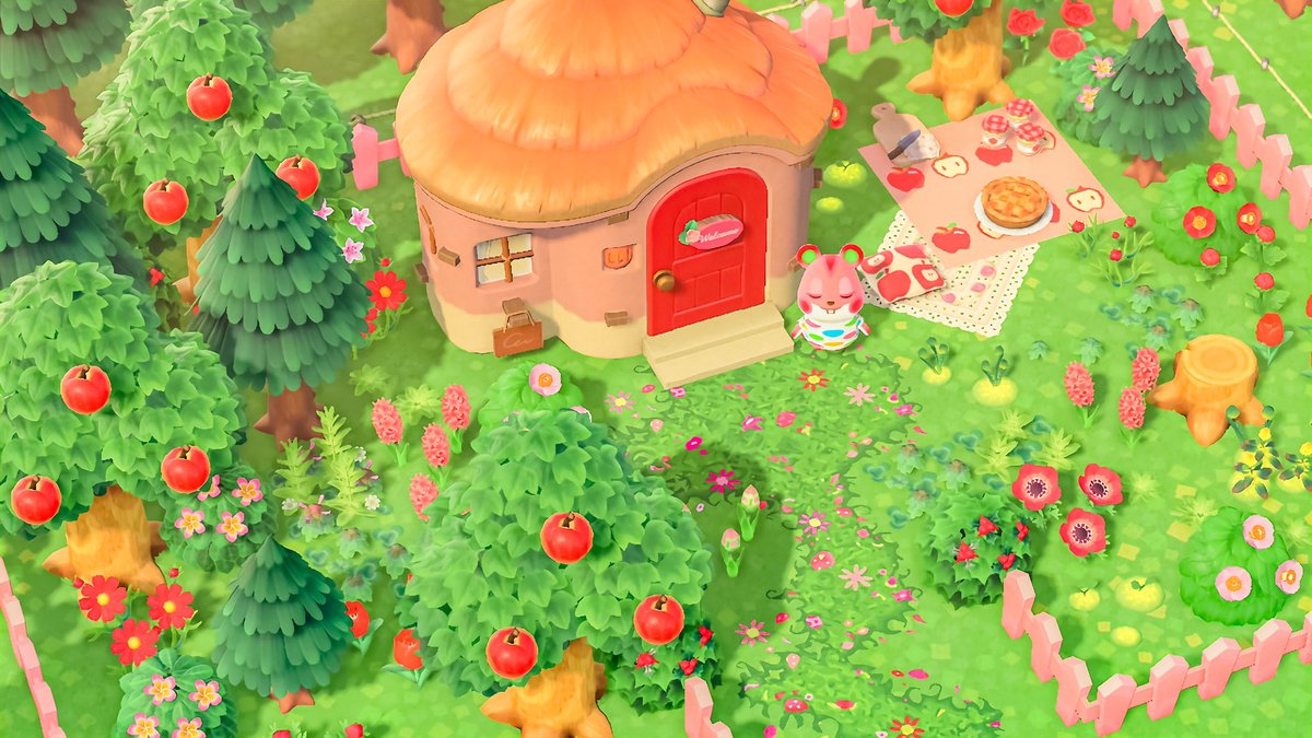 kaatieacnh's tweet photo. i understood the assignment🍎✅

ok but when u get a theme in #happyhomeparadise that u love it’s SO MUCH FUN… i think apple may have to move to fifi🧚🏻‍♀️🌷🍎🌱💕 https://t.co/gKMTUlZqIz