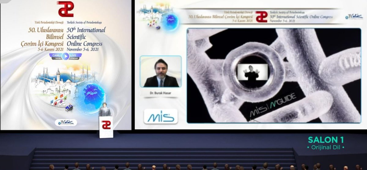 drburakhasar's tweet photo. Bir  sunum daha bitti. Umarım faydalı bir şeyler anlatabilmişimdir. İzleyen meslektaşlarıma teşekkür ederim.🙏🙏🙏
#dentsplysironaturkey 
#misimplantsturkey 
#mguide 
#guidedsurgery https://t.co/xDhpk6PuNJ