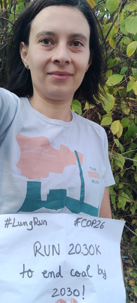 unaltuser's tweet image. This could well have been a half-marathon, but I stopped the timer at 20.30km, just like we should stop burning coal by 2030!
Run for climate! Run for clean air! thelung.run
#LungRun #COP26