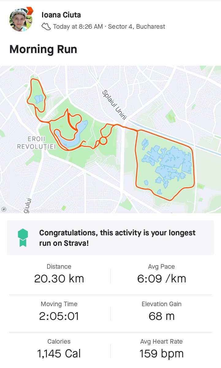 This could well have been a half-marathon, but I stopped the timer at 20.30km, just like we should stop burning coal by 2030! Run for climate! Run for clean air! thelung.run #LungRun #COP26