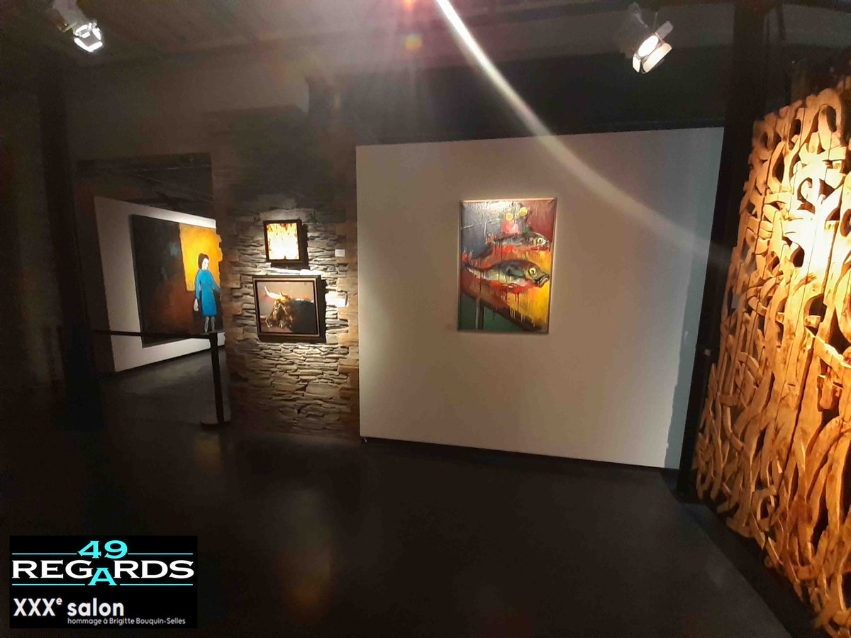 49Regards's tweet photo. C'est le dernier weekend pour découvrir le XXXe Salon 49 Regards aux Anciennes écuries des ardoisières  -  Espace d'art contemporain de Trélazé. 

Venez rencontrer nos artistes et découvrir leurs œuvres ce samedi et ce dimanche de 14h30 à 19h. 

#exposition #salon #ART #France https://t.co/XhhhIvzVi2