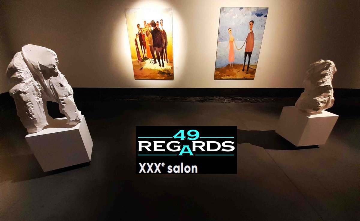 49Regards's tweet photo. C'est le dernier weekend pour découvrir le XXXe Salon 49 Regards aux Anciennes écuries des ardoisières  -  Espace d'art contemporain de Trélazé. 

Venez rencontrer nos artistes et découvrir leurs œuvres ce samedi et ce dimanche de 14h30 à 19h. 

#exposition #salon #ART #France https://t.co/pU6mB6DLAQ