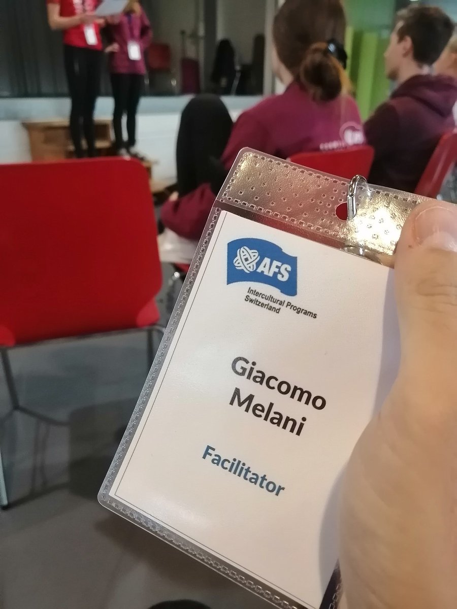 giacomo_melani's tweet photo. Once an #AFSer, always an #AFSer ♥️🇮🇹🇨🇭
#intercultura #communication
#training
@AFS @Intercultura_IT @afs_ch https://t.co/i0aCsnUp7r