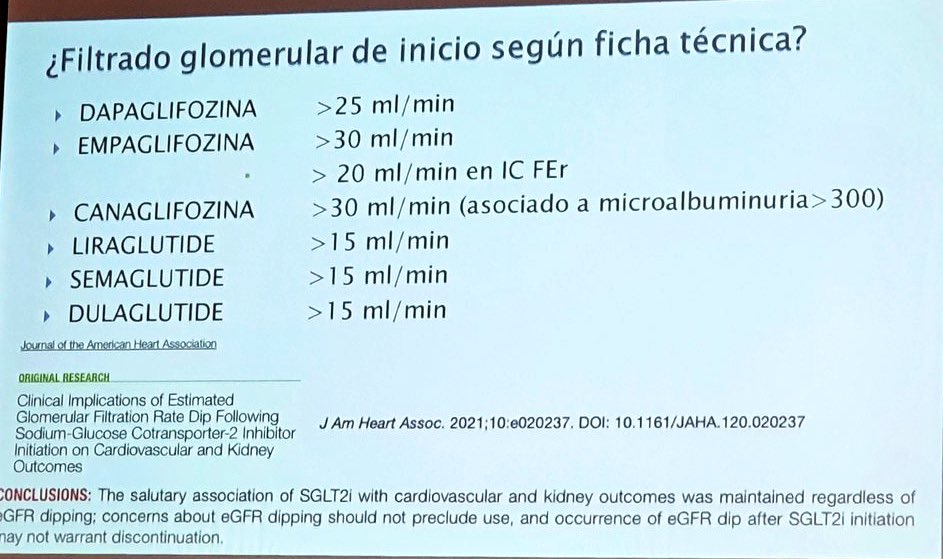primastcar's tweet photo. Muy interesante vía @JesusMdelaHera #DMtipo2 #galaicoastur2021 @SOGACAR_ @SAsCardiologia :
👉Aumentar la prescripción de Isglt2 arglp1 en DM2 de alto o muy alto riesgo CV
👉Guía para iniciar Isglt2 y arglp1 según filtrado glomerular
⬇️⬇️⬇️⬇️ https://t.co/PuLNhr5wVw