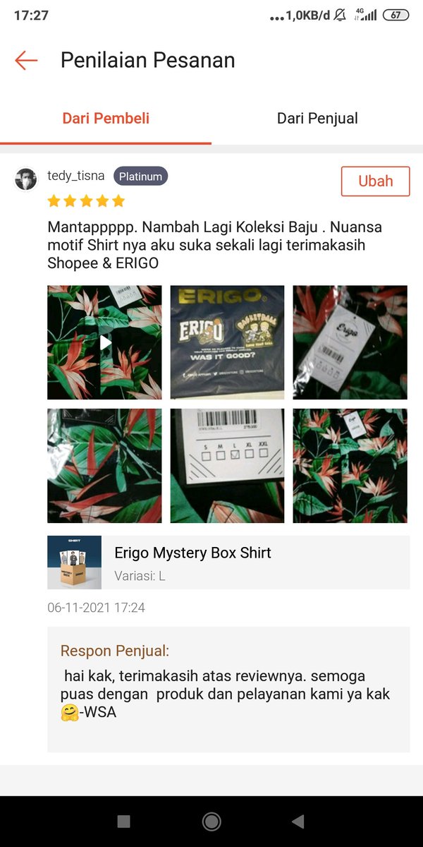 tedy_tisna's tweet photo. Dapatkan Cashback 50% untuk pembelian pertamamu dengan kode: TEDYT284. Yuk, download aplikasi Shopee sekarang dan nikmati belanja dengan gratis ongkir! https://t.co/6pwV5oxHYn https://t.co/vKkRqgV2h4
