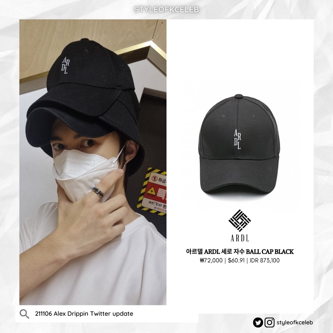 styleofkceleb's tweet photo. 211106 Alex Drippin Twitter update

ARDL - 아르델 ARDL 세로 자수 BALL CAP BLACK
￦72,000
🏷 https://t.co/WvePJ23V0Z
🏷 https://t.co/NfbglO7uNr

#DRIPPIN #드리핀
#Alex #알렉스 
#Styleof_AlexDRIPPIN #Styleof_DRIPPIN https://t.co/pCJHZhA6uo