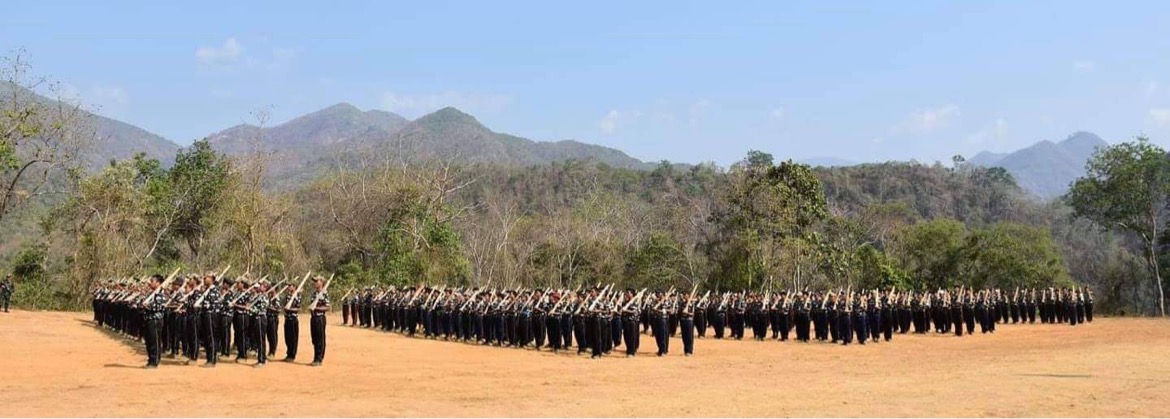 TheChindwin's tweet photo. Chin National Army has confirmed that one of its soldiers was killed in a battle early morning today in #Thantlang  , #Chin State. 
It is believed that there will be several casualties from the #Military  junta’s side, but the number cannot be verified at this point of reporting. https://t.co/hRIFIoKMW0