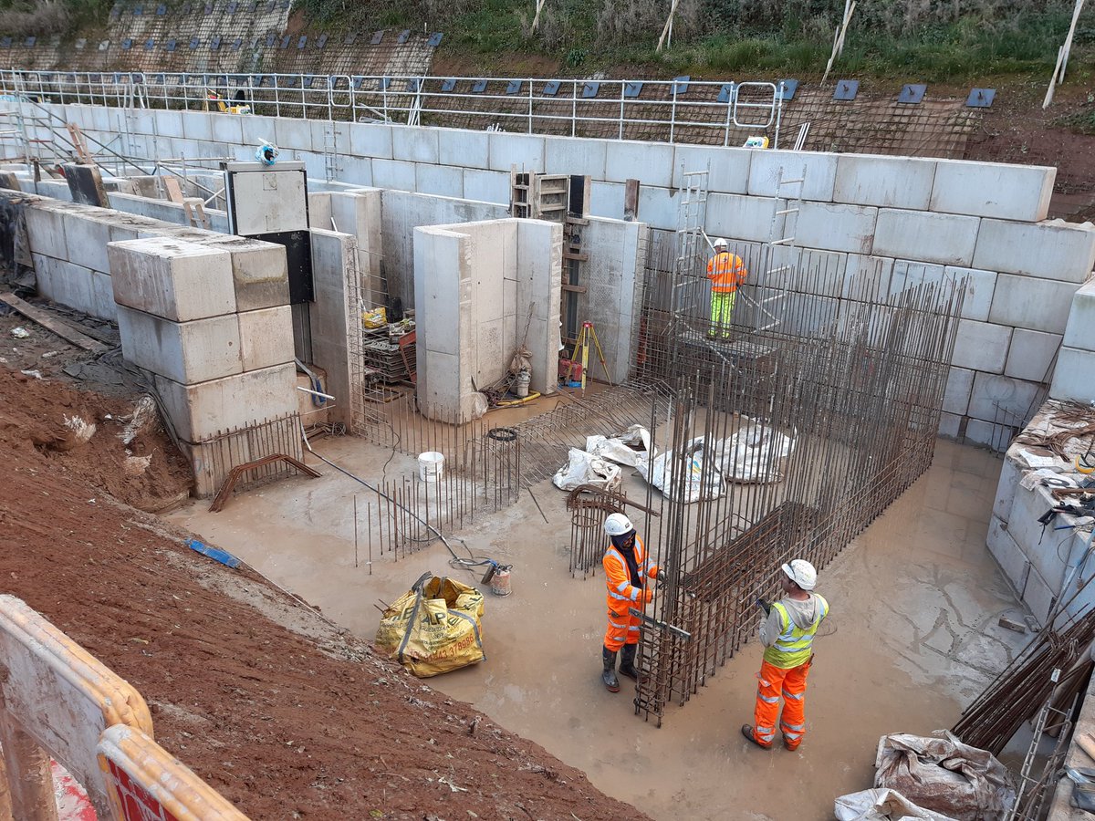 We're continuing to make great progress on our final <a href="/SevernUnlocked/">Unlocking the Severn</a> fish pass at Holt weir. The main build is not far off now. Amazing effort on such a challenging job. <a href="/HeritageFundM_E/">The National Lottery Heritage Fund Midlands & East</a> <a href="/LIFEprogramme/">LIFE Programme</a> <a href="/CRTWalesandSW/">Canal & River Trust Wales and South West</a>
