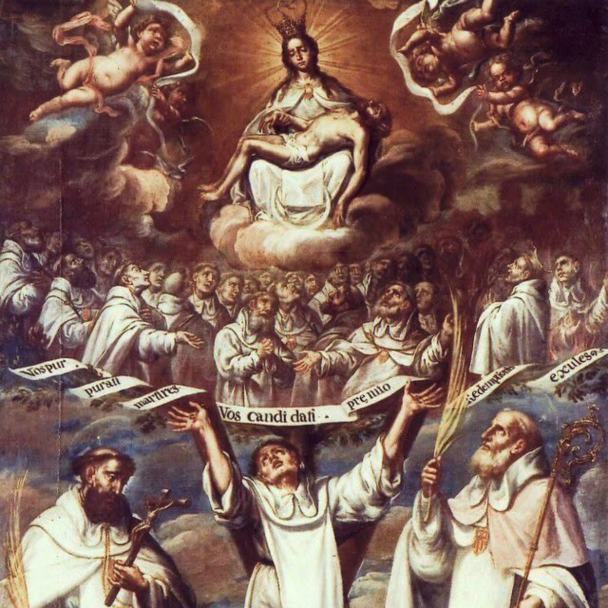 HdadHumildad's tweet photo. ⚜️ #FiestaMercedaria | 

Hoy 6 de noviembre, se conmemora la festividad de todos los Santos de la #OrdenMercedaria. 

'Redemptionem Misit Populo Suo'

#CofradíasMLG 
#OrdendelaMerced https://t.co/JVHDG1ChuA