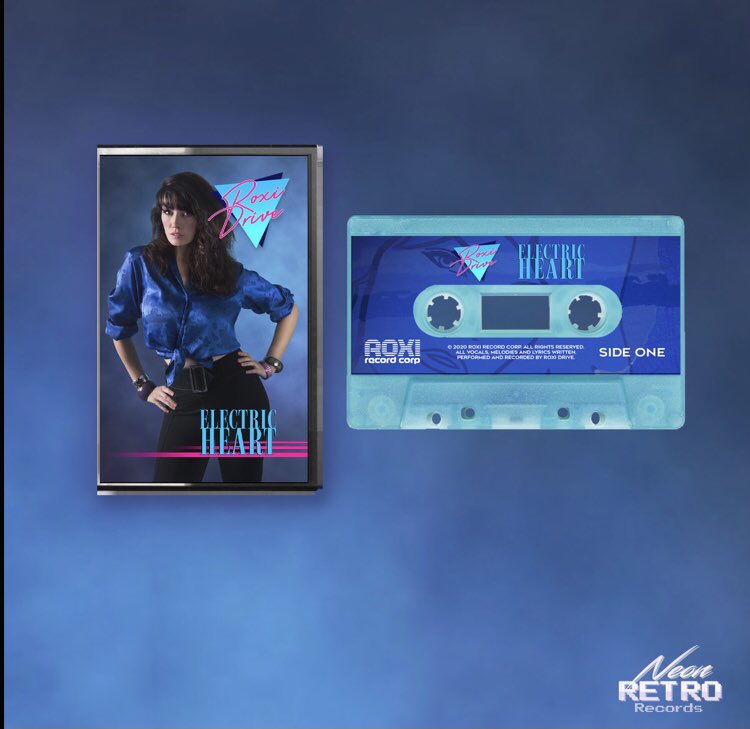 If you missed out the first time, I’m doing another run of my album Electric Heart both on cassette and CD on my bandcamp page. ⚡️💙🎸 roxidrive.bandcamp.com/album/electric… 👀
