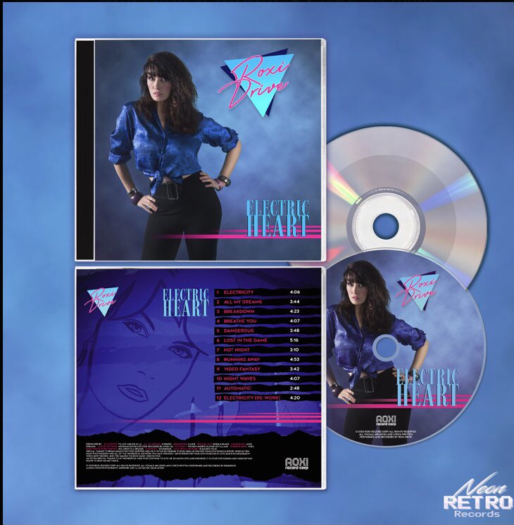 If you missed out the first time, I’m doing another run of my album Electric Heart both on cassette and CD on my bandcamp page. ⚡️💙🎸 roxidrive.bandcamp.com/album/electric… 👀