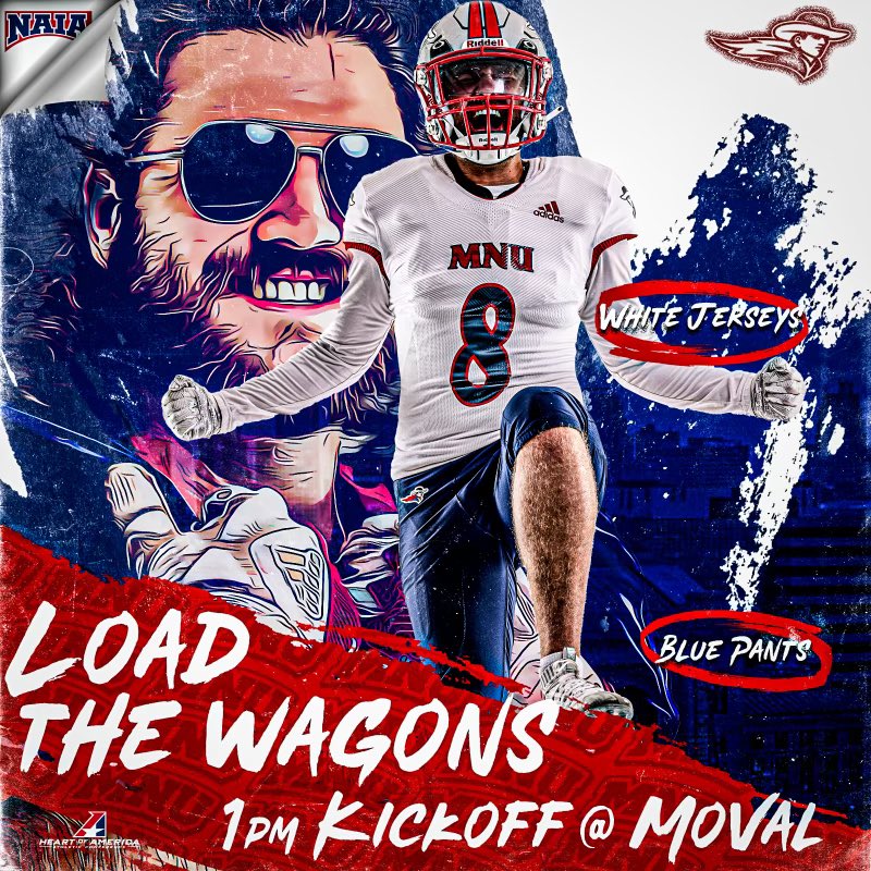 It’s Game Day! 
⏰ 1:00 PM
📍 @ Missouri Valley
📺 portal.stretchinternet.com/mvc/#live
📊 heartofamericaconference.com/sports/fball/2…
#LeanIn