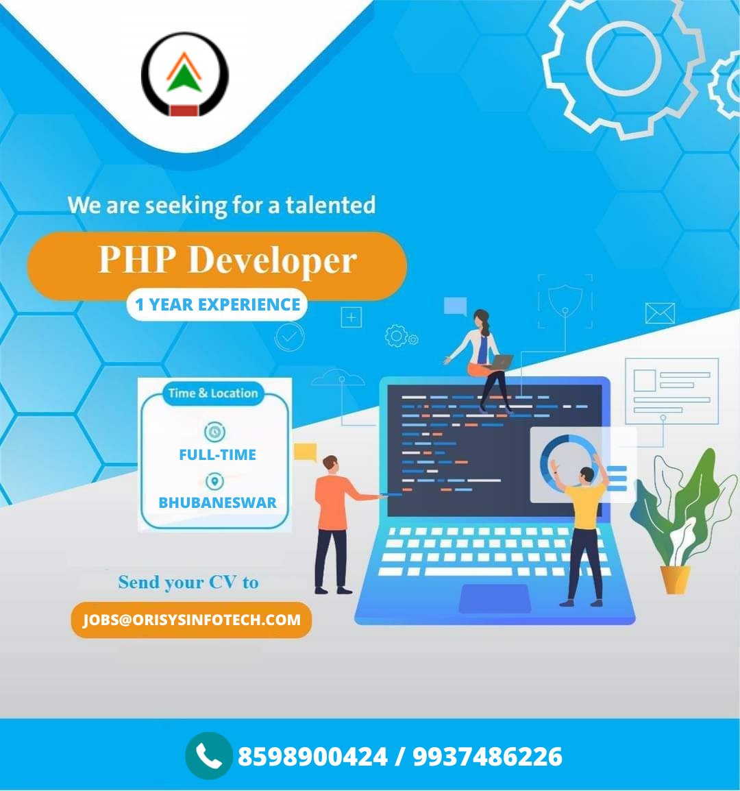 Orisys_infotech's tweet image. 📢 WE ARE HIRING 📢
➡️ Requirement for Senior PHP Developer....
#softwaredevelopmentjob #phpdeveloperjobs #websitedevelopmentjob #SoftwareDevelopmentCompanyIndia #Softwaredevelopmentcompanybhubaneswar