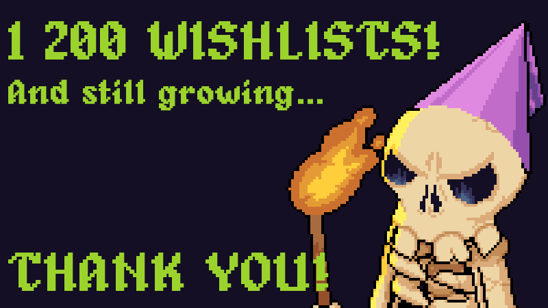 martingamesdev's tweet image. In less than a month since release, Dark Crypt has doubled it's wishlists! Thank you all for such an amazing support.

Special thank you in the thread below 👇

#indiedev #gamedev #indiegames #MadeWithGodot #Steam