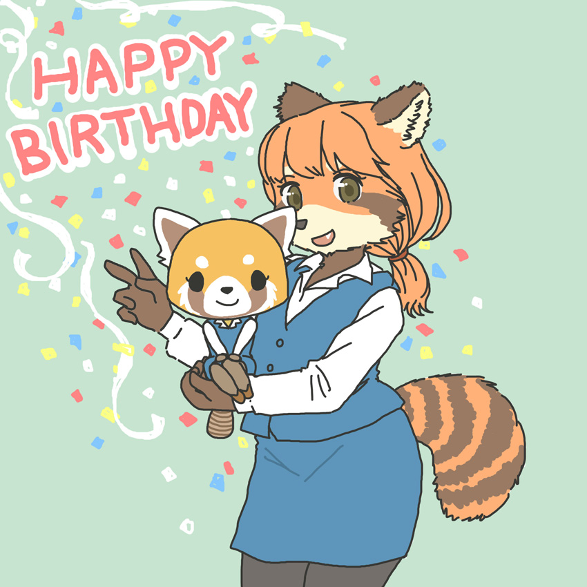「今日はアグレッシブの烈子さんが誕生日らしい 」|エカキ510（生物模倣組合）のイラスト