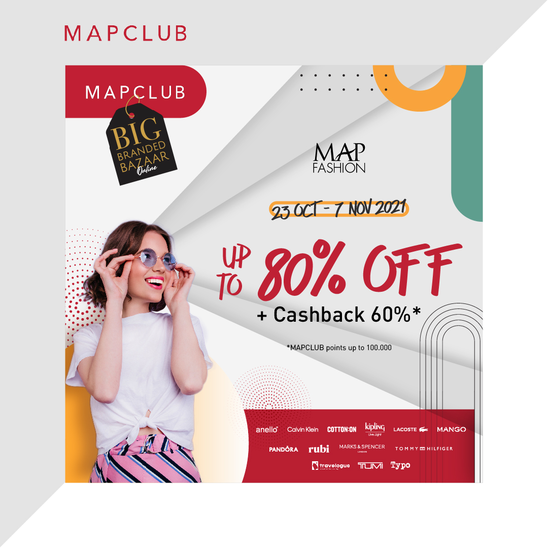 mapclub_com's tweet photo. Our Big Branded Bazaar is Almost Over! ⏳
Hi, Mapclub Shoppers! Up to 80% Off + Cashback 100K + Free Shipping ends tonight. Don’t wait!
Kunjungi website https://t.co/9AgFAFEhCZ dan unduh Aplikasinya!
#ShoppingRevolution #AMonthOfSensation #MAPCLUB https://t.co/ikYwD5y7EI