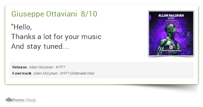 TrancespiredD's tweet photo. @GOttaviani supports: Allan McLuhan - WTF? 8/10 @AllanMcLuhan #newrelease https://t.co/q1AME7wRD4 https://t.co/mX67aTc2Nd