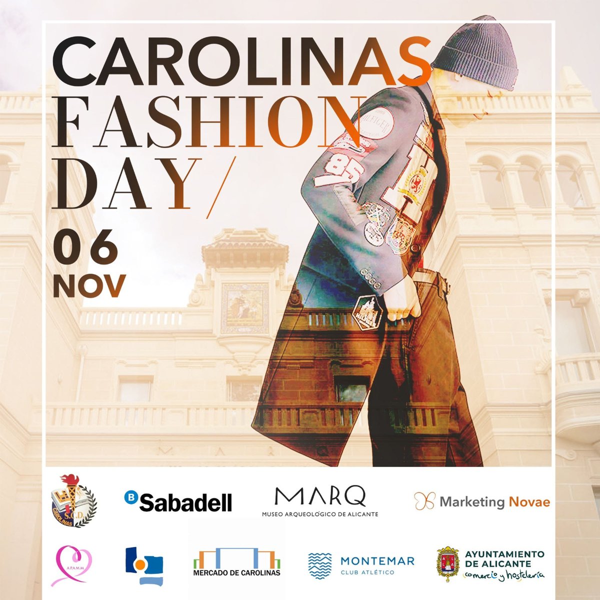 apammalicante's tweet photo. Te esperamos a partir de las 19.30h., en los jardines del MARQ. Museo Arqueológico de Alicante para disfruta del "Carolinas Fashion Day" organizado por la Asociación De Comerciantes Pla Carolinas en beneficio de APAMM.
¿Te lo vas a perder?
#APAMM #Alicante #modaalicante https://t.co/ePpNlX9lPX