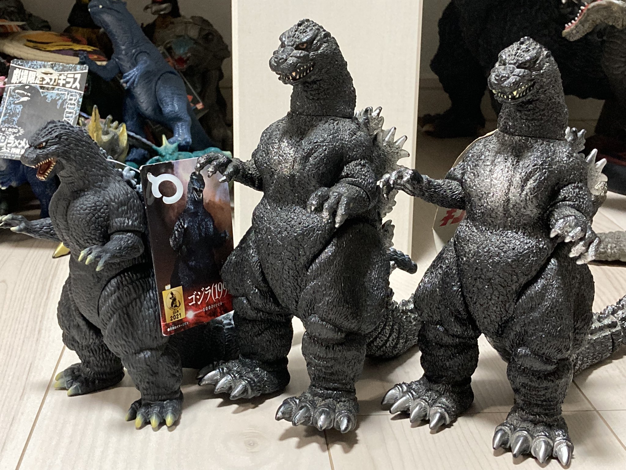【ジャンク】 バンダイ ゴジラ 1991 ソフビ 2体 セット まとめ売り m52565267687_1.jpg?1754897235