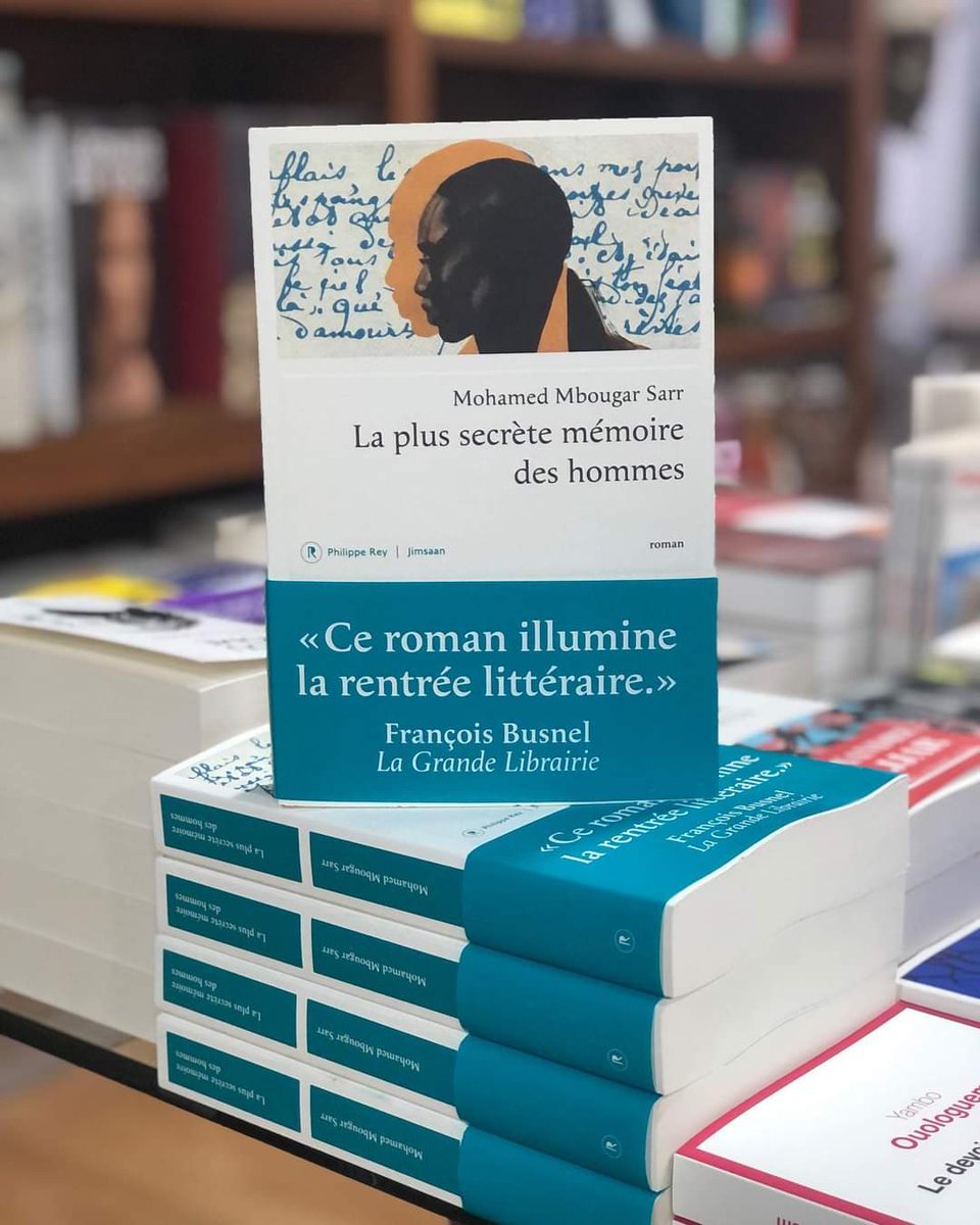 Renaudoss's tweet image. Je cherche des gens à Lomé qui lisent (ou comptent lire) "La plus secrète mémoire des hommes", de #MbougarSarr Sarr, pour un *méchant* café littéraire autour de l'ouvrage. Probablement entre fin Novembre et début Décembre (ça fait un paquet de pages). cc @GingerAndSpice @PenTogo
