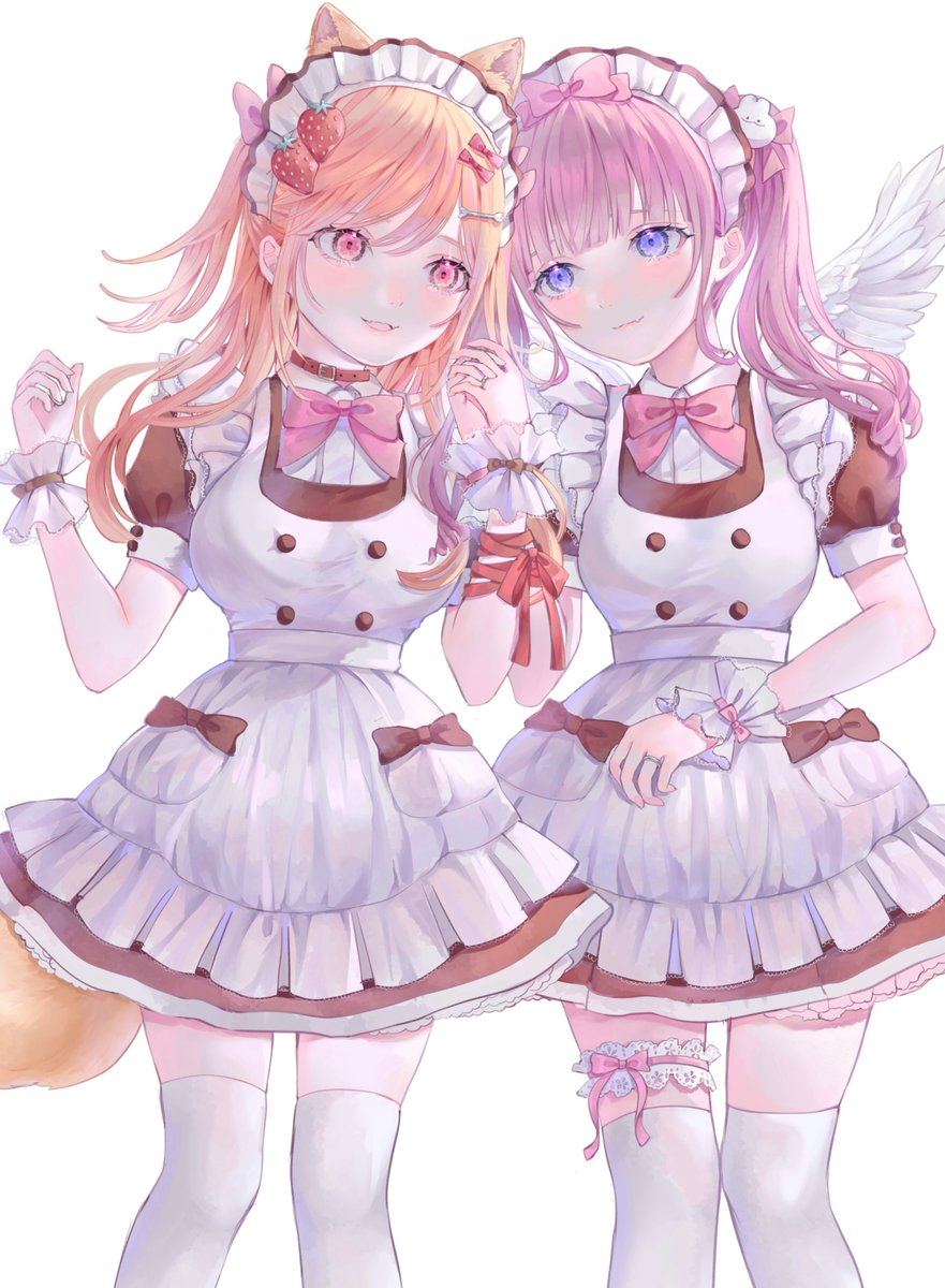 「maid👯‍♂️ 」|poireのイラスト