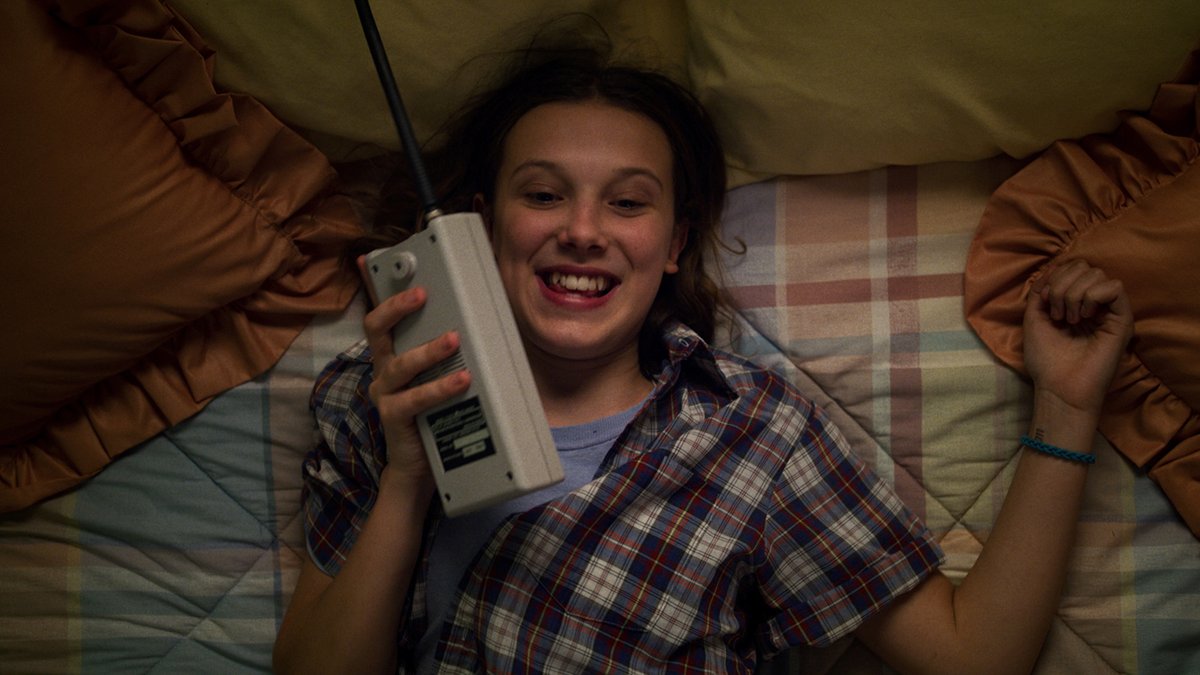 TVGuide's tweet photo. The new Stranger Things Season 4 trailer teases a hellish spring break in Hawking! https://t.co/c5PsPVHIXV https://t.co/Eug4XLelDI