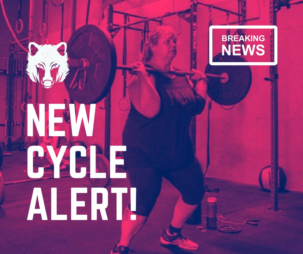 🚨 NEW CYCLE ALERT! 🚨

Did you like our first CLEAN CYCLE day yesterday? 

Look forward to starting with positioning work, dialing in technique, and moving into lifting heavy. As coaches, we'll be looking forward to seeing even more gainz for you before the year ends! 🙌