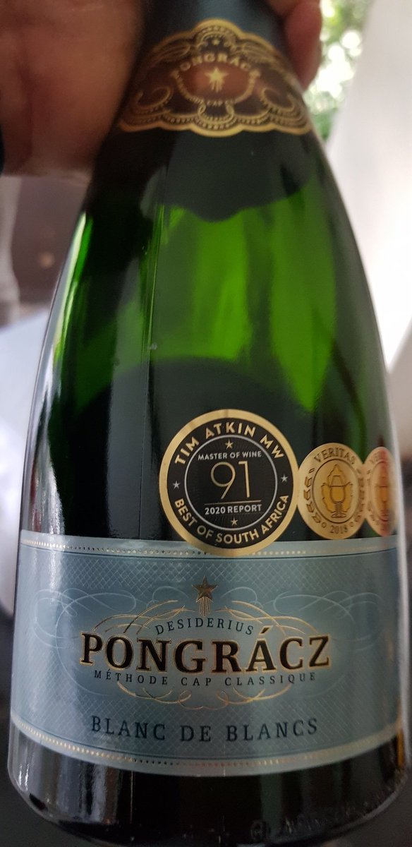 capewinereview's tweet photo. Pongracz Blanc de Blancs Cap Classique
Showing evolution with notes of bruised apples, oxydative in style, kind of "Bolli" influence, nutty depth, texture, leesy complexity, biscuity / brioche farewell
#MC93
#southafrica #amorimcapclassique20yrs #miguelchan #capclassique50 https://t.co/n0LkUJtHSm