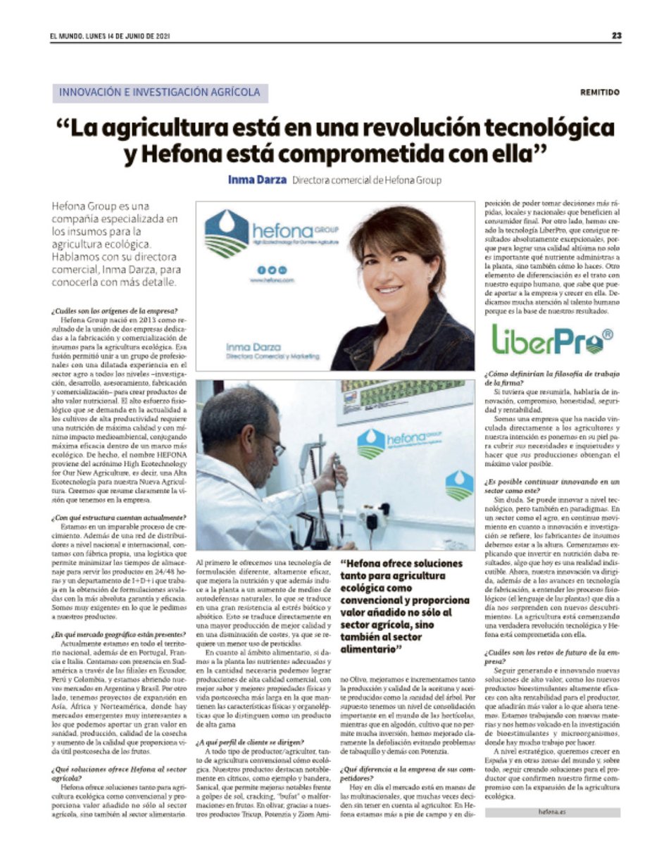 HEFONAGROUP ,S.L (@hefonagroup) on Twitter photo 