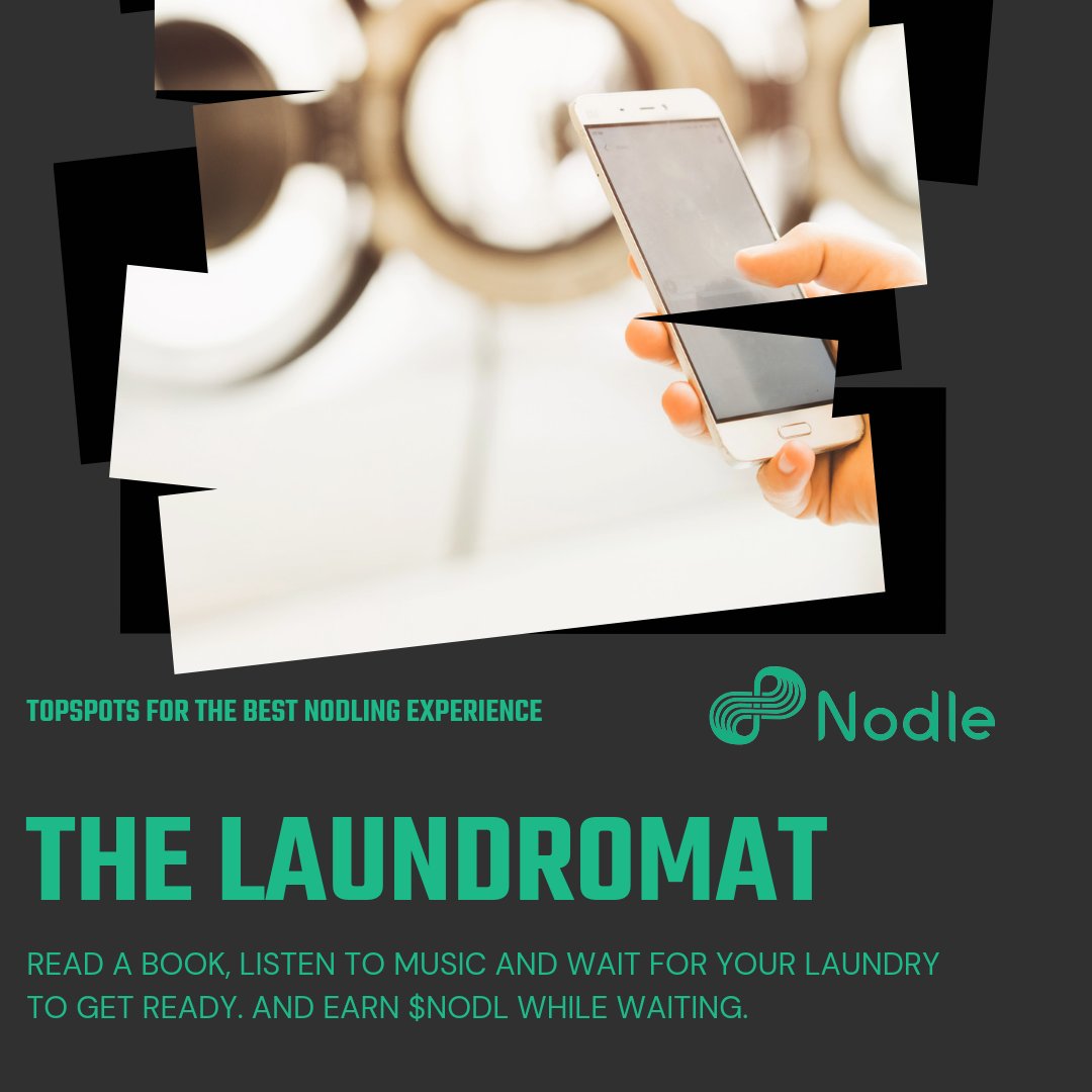 spacesmutje_de's tweet photo. #TopSpot for the best #Nodling experience!
Doing the laundry can give you time to read a book and earn some sweet $NODL!
Just get the @NodleCash app up and running. You can download the app here ➡️https://t.co/8aqeaBZMw2⬅️
Become a part of #thecitizennetwork today! @NodleNetwork https://t.co/f9kYzdsxNt
