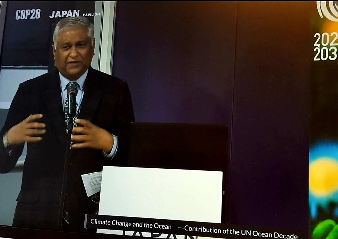 - 🇸🇯-Pacific spotlight at @UNOceanDecade event @COP26: Fiji UN Amb. Satyendra Prasad speaks to #OceanClimateNexus & @UniSouthPacific + @UiB #N_POC PhD programme to build 15-country cohort of the Pacific's own deep thinkers for #ocean & #climate. #N_POC is #OceanDecadeAction 🌊 🌏