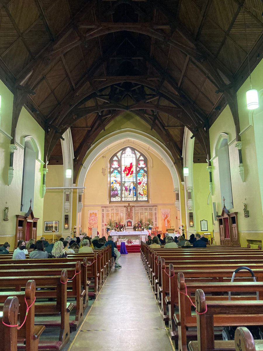 LoretoSPCrumlin's tweet photo. Celebration of Confirmation for our 6th Class of 2019-2020 in Our Lady of Dolours Church, Dolphin’s Barn today #confirmationclass #2020class #schoolcelebration https://t.co/sen0CJ2fun