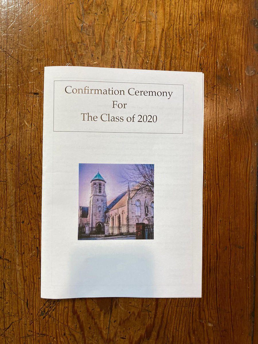 LoretoSPCrumlin's tweet photo. Celebration of Confirmation for our 6th Class of 2019-2020 in Our Lady of Dolours Church, Dolphin’s Barn today #confirmationclass #2020class #schoolcelebration https://t.co/sen0CJ2fun