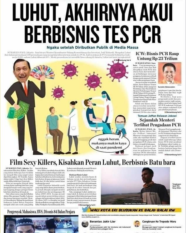 DjokiMbah's tweet photo. KPK Periksa Luhut - Erick.
KPK kerjamu dinanti di negeri ini.
KPK jangan sampai masuk angin.

#KPKPeriksaLuhutErick
#KPKPeriksaLuhutErick
#KPKPeriksaLuhutErick https://t.co/2zyz5c6MWF