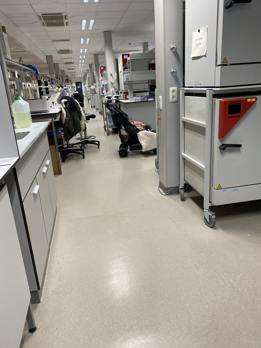 AleQualizza's tweet photo. Being a mum and a scientist at the same time.
#biotech #work #scientist #laboratory #child https://t.co/UdgmDAi9UI