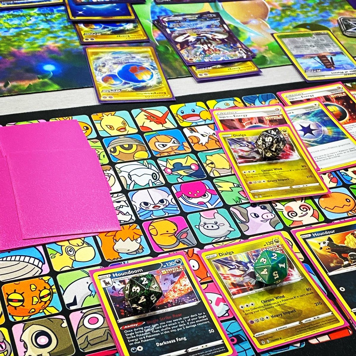 inGenioBCN's tweet image. Estemos jugando el IPS Silver Clash de Pokemon. Mucha energía, color y diversión en cada emparejamiento. ¿Quien será el mejor entrenador? 😼 #pokemon #silverclash #pokemonevent #ingeniobcngames