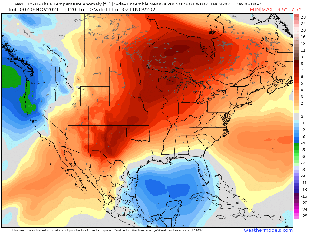 bam_weather's tweet image. 👀A very long advertised pattern change is coming and data is starting to latch on. 

🥶For the last month we&apos;ve been telling our customers to expect possibly the coldest DEC since 2010. 

Key things are starting to take place for a pattern change to colder soon. 

#natgas $ng