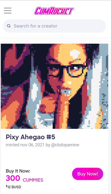 Just dropped 🚀 Pixy Ahegao Collection on @CumRocketCrypto🚀 #NFT #pixelart #PixelNFT https://t.co/b921LHmpN3<a class="tags" href="/tag/cumrocketcrypto">@cumrocketcrypto</a><a href="/tag/nft"class="tags">#NFT</a><a href="/tag/pixelart"class="tags"><span>#pixelart</span></a><a href="/tag/pixelnft"class="tags"><span>#pixelnft</span></a>