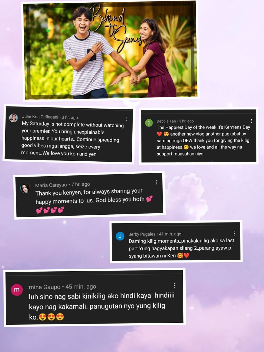 TeamKenYen's tweet photo. Kilig to the bones ang Team Gors🥰
Salamat sa walang sawang pag suporta.

#Kenyenbehindthescene https://t.co/eK77dCzQu3
